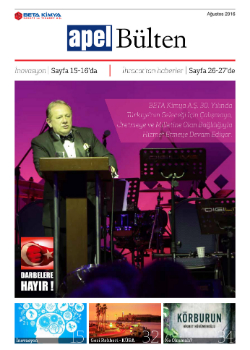 APEL Bülten – Sayı 2