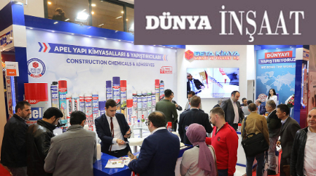Beta Kimya A.Ş., yeni ürünlerini Avrasya Pencere Fuarı’nda sergiledi